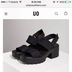 Vagabond dioon platform sandals